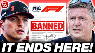 Max Verstappens HUGE REVENGE on FIA amp British Media after Brazil GP [upl. by Bathsheba]