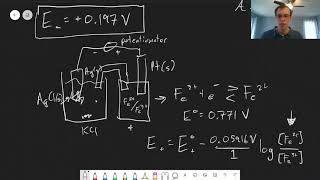 Chapter 15 Reference Electrode Calculation  CHM 214  139 [upl. by Berhley]