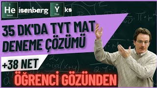 35 DKda TYT MATEMATİK DENEME ÇÖZÜMÜ 380 [upl. by Minier]