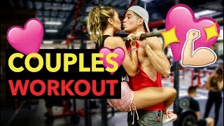 Our First COUPLES WORKOUT [upl. by Enimisaj]