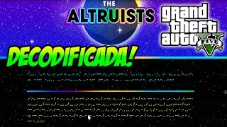 ¡¡PÁGINA WEB quotALTRUISTASquot DECODIFICADA  GTA 5 [upl. by Niotna]