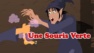 Une Souris Verte  Comptines françaises  French nursery rhymes [upl. by Rianna280]