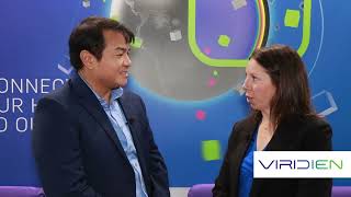 Video Interview at IMAGE with Joe Zhou SVP Earth Data Americas Viridien [upl. by Angadresma602]