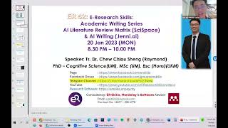 ER 42  Ai Literature Review Matrix SciSpace amp AI Writing Jenniai [upl. by Down157]