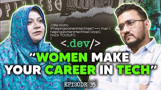 How I Taught Thousands Of Women The Most Important Skill WomenInTechPK Founder Faiza Yousuf [upl. by Milo]