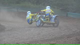 World championship sidecarcross Rudersberg 17092016 qualifying [upl. by Hannahs]