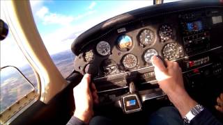 Flying a Piper Warrior plane [upl. by Nutter327]