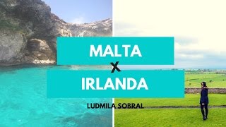 INTERCÂMBIO EM MALTA x IRLANDA  Custo de vida salário visto e etc [upl. by Aileduab414]