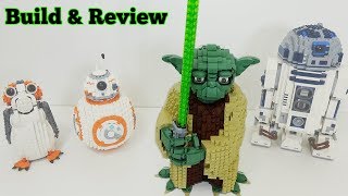 LEGO Star Wars YODA 75255 Build amp Review [upl. by Dory]