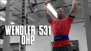 Beyond Wendler 531 C1W2 OHP and great triceps exercise [upl. by Siclari]