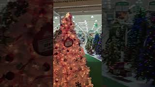 Christmas trees at menards Waterloo Iowa [upl. by Sidnak]