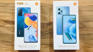 Xiaomi Redmi Note 11 Pro 5G vs Xiaomi Redmi Note 12 Pro 5G [upl. by Wendel]