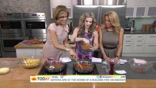 Nadia G from Bitchin Kitchen on Today Show 20111025 1080p [upl. by Acemahs898]