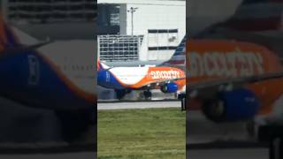 Sun Country Airlines SCX504 Takeoff DFW Airport [upl. by Hoffert]