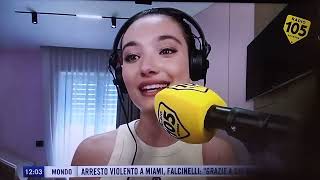 sigla 105 loves music eurovision con lodovica comelo e mariasole pollio radio105tv [upl. by Celio]