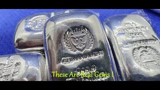 Germania Mint Gems  One Troy Ounce Cast Bars [upl. by Beret]