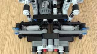 Lego Technic Rear Suspension Improved 2 [upl. by Arahsak]