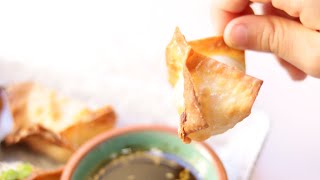 Air fried crab Rangoon [upl. by Ogata]