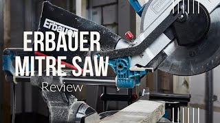 Erbauer Mitre Saw Review [upl. by Os]