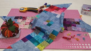 Patchwork tutorial unbelievable fantastic idea you cant see anywhere sewing with scrap fabrics [upl. by Akin374]