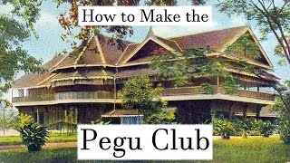 How to Make the Pegu Club Cocktail [upl. by Cassi]