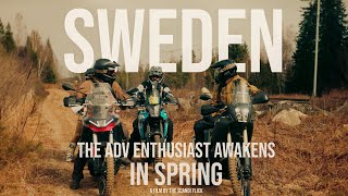 SWEDEN  The ADV enthusiast awakens in spring and rides the TET [upl. by Kushner]