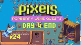 Wine Not Popberry Wine Delivery Service  Day 4 End  PIXELS GAMEPLAY [upl. by Nref]