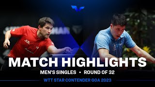 Benedek Olah vs Kristian Karlsson  MS R32  WTT Star Contender Goa 2023 [upl. by Humble446]