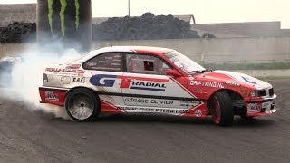 LSX 454 Powered BMW M3 E36 Amazing V8 Sound [upl. by Adnihc]