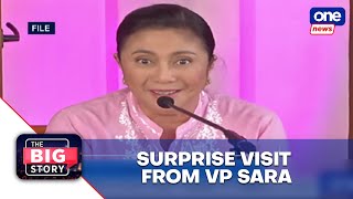 TBS  quotGinulat syaquot VP Sara pays VP Leni a surprise visit in Naga City [upl. by Edny]