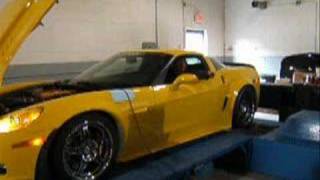 Katech Air Attack Twin Turbo Z06 chassis dyno [upl. by Ternan632]