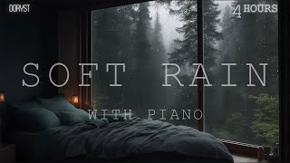 4hours  Relaxing Sleep Music  Soft Rain sleep  Piano Chill  Music Therapy  DorySt [upl. by Ynahpets644]