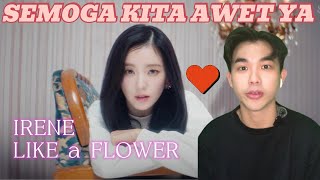 POLYGLOT REACTS TO IRENE 아이린 Like A Flower MV 🇮🇩🇰🇷🇺🇸 [upl. by Gaivn]