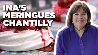 Ina Gartens 5Star Meringues Chantilly  Barefoot Contessa  Food Network [upl. by Maura]