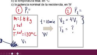 Balance Evaporación de Agua con una resistencia [upl. by Jamin996]