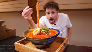 Probando el ramen MÁS PICANTE del mundo  ¿Insoportable 🥵🔥🍜 [upl. by Nosremaj]