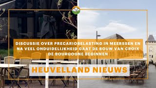 Heuvelland Nieuws Discussie over precariobelasting in Meerssen [upl. by Ellertal]