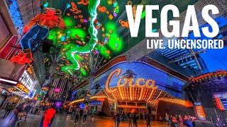 Vegas LIVESTREAM Vegas UNcensored 😳 First Friday Street Fest [upl. by Trela]