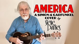 America  Simon amp Garfunkel Cover by Steve Parkes [upl. by Godden301]