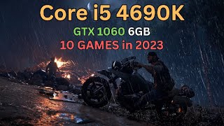 INTEL CORE I5 4690K TESTED IN 10 GAMES IN 2023 [upl. by Oflodur]