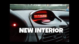 New Shine Black Interior Peugeot 206 Vlog28 [upl. by Merrily]