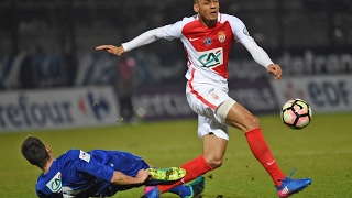 Coupe de France  ChamblyMonaco 45 ap buts et résumé [upl. by Cogn]