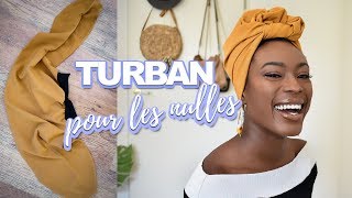 LE PLUS FACILE attaché de foulard  turban tutorial [upl. by Jacobba]