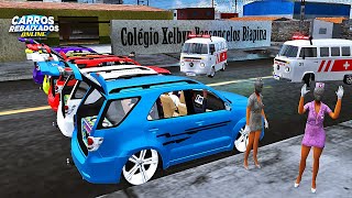 CARROS REBAIXADOS ONLINE  ROLE DOS ALUNOS DE SW4 PAREDÃO E APARECEU AS ENFERMEIRAS [upl. by Anahpets]