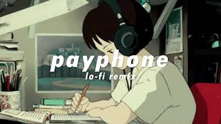 maroon 5  payphone guzto LoFi Remix [upl. by Acimad462]