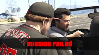 Mission Failed  FatherSon  GTA 5 [upl. by Hellah]