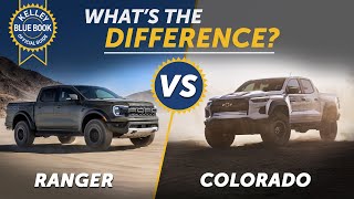 2024 Ford Ranger vs 2024 Chevy Colorado  Whats The Difference [upl. by Mlohsihc784]