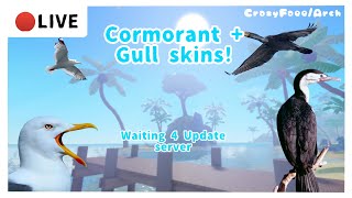 WAITING 4 UPDATE CORMORANTGULL SKINS UPDATE 🔴LIVE [upl. by Brott]