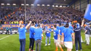 Relegation Rückspiel Arminia Bielefeld gegen SV98 am 19052014 [upl. by Yl]