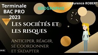 Terminale BAC PRO Les sociétés et les risques [upl. by Elaweda360]